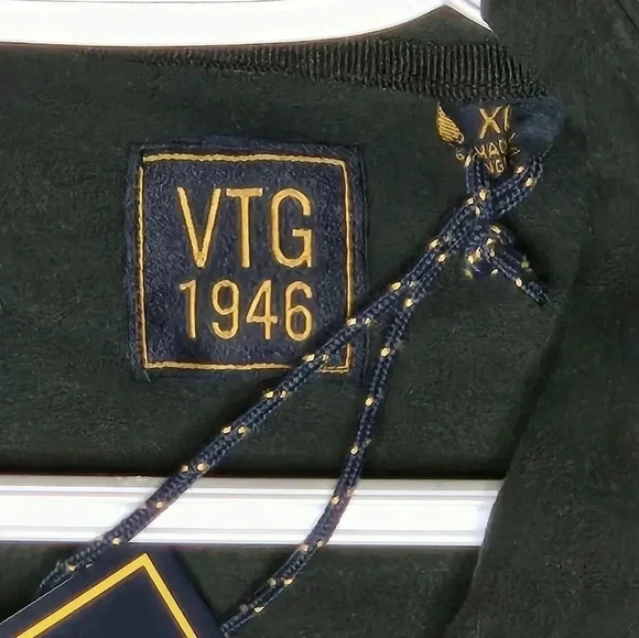 New VTG 1946 1/2 zip stretch shirt‎ - Picture 3 of 7